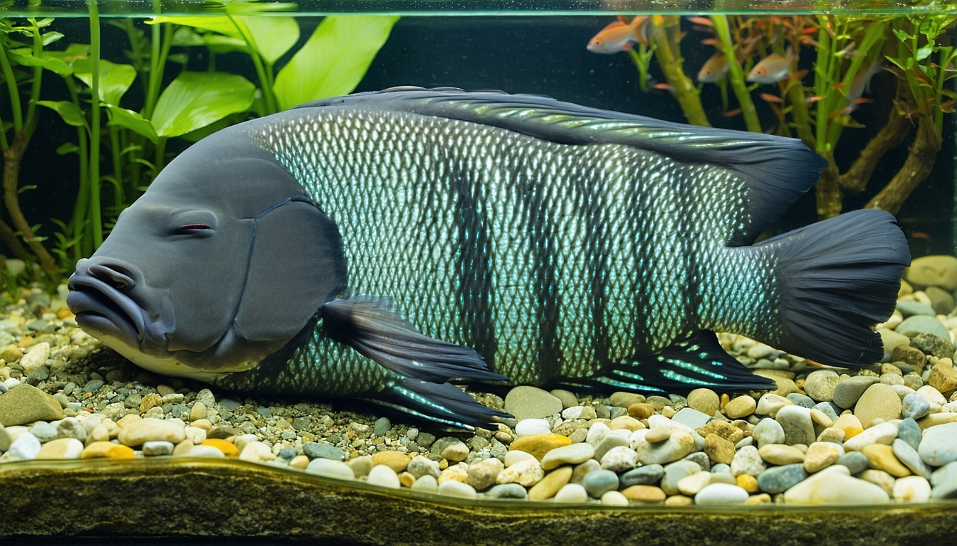 fishes sleeping