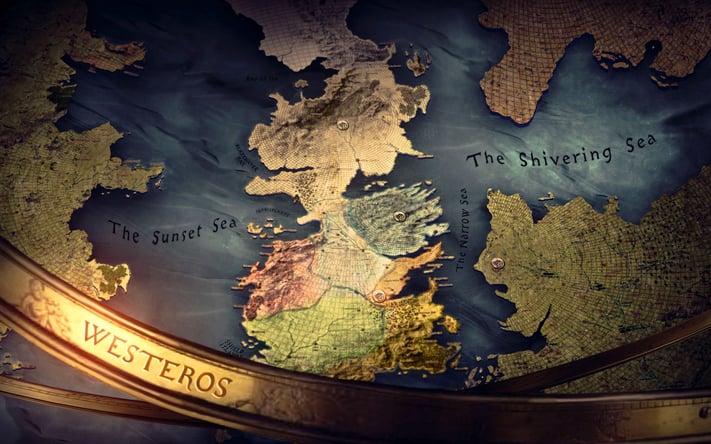 Il continente di Westeros