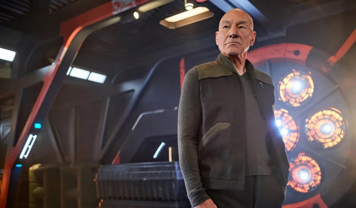 Il comandante Picard in una scena della serie a lui dedicata