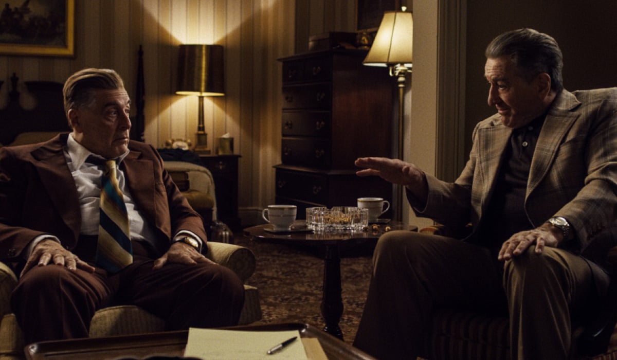 Robert de Niro e Al Pacino in Irishman serie tv di successo su Netflix