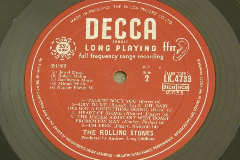 Decca Records Rolling Stones