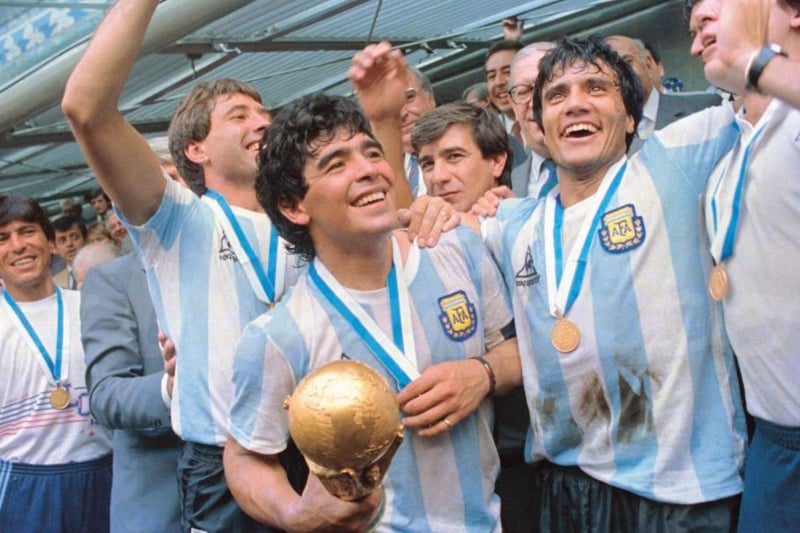 Maradona wins World Cup